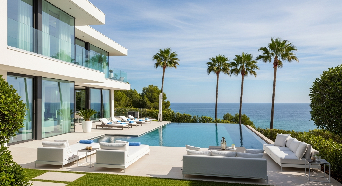 Modern Villa with Sea Views
